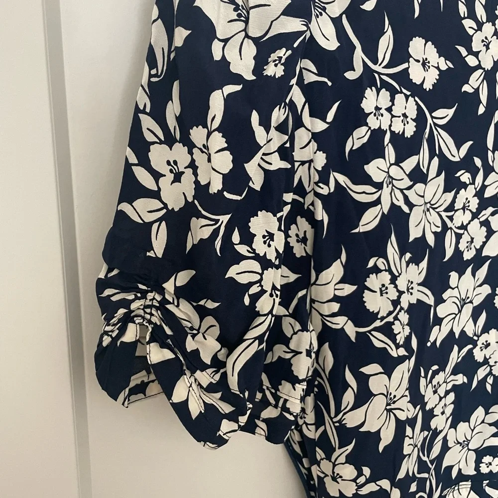 Polo Ralph Lauren Floral A-Line Midi Dress NWT - Picture 7 of 16